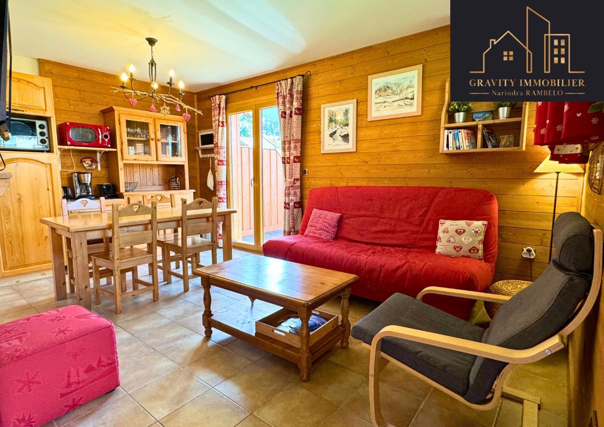 Chalet Duplex Mont-Saxonnex "Le Jarbay " Exterior foto